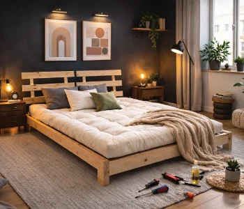 Wat kan ik doen om te voorkomen dat het bed kraakt?