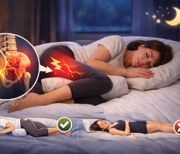 Hoe slaap je met ischias zodat de pijn je 's nachts niet wakker maakt?