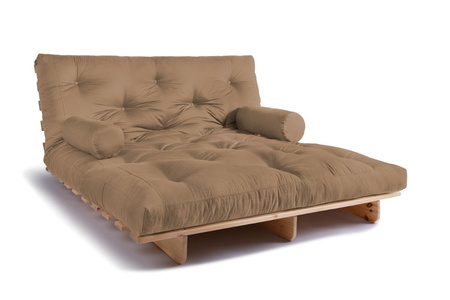 Vouwbank 160x200 - Slim Basic Classic - Pascall Futon Beige