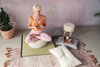 Meditatiekussen Zafu - 25x50cm - Pascall Khaki