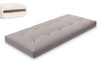 Futon Pascall Medium Coco - Matras 90x200 Grijs - naturel met kokos
