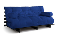 Slaapbank 180x200 - Slim Exclusive Black - Pascall Futon Prairie