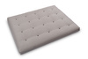 Futon Pascall Medium Latex - Matras 160x200 Grijs - natuur met latex