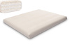 Matras 160x200 natuur met latex - Futon Pascall Comfort Trio Latex Wool Ecru