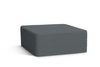 Flexio poef 85x85 - Pascall - ribfluweel Antraciet