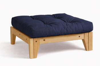 Poef Sakura - Pascall Futon Marineblauw