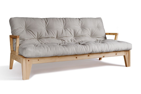 Opvouwbare bank 200 cm - Sakura - Pascall Futon Dove Ash