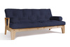 Opvouwbare bank 200 cm - Sakura - Pascall Futon Marineblauw