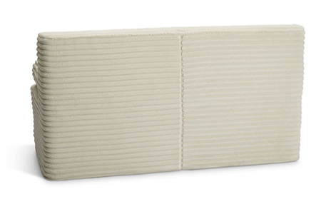 Flexio slaapbank 140x200 - Pascall - ribfluweel Crème