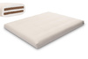 Matras 160x200 natuur met kokos - Futon Pascall Medium Duo Coco Ecru