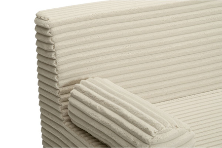Sofa flexio 85x200 - Pascall - ribfluweel Crème