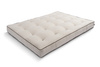 Matras 160x200 natuur met wol, kokos en 2x latex - Futon Pascall Comfort Wool Kedro Linnen