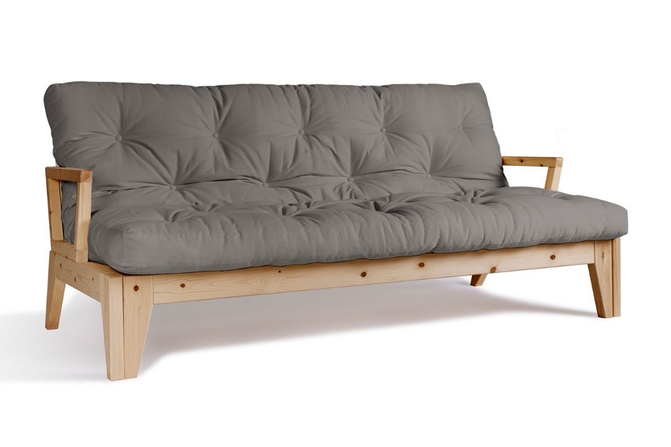 Slaapbank 200 cm - Sakura - Pascall Futon Grijs