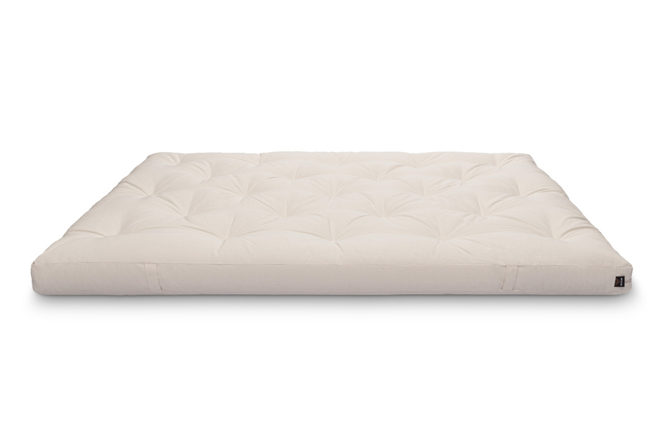 Matras 140x200 natuur met latex - Futon Pascall Slim Duo Latex Maroon