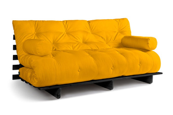 Slaapbank 180x200 - Slim Basic Black - Pascall Futon Honing