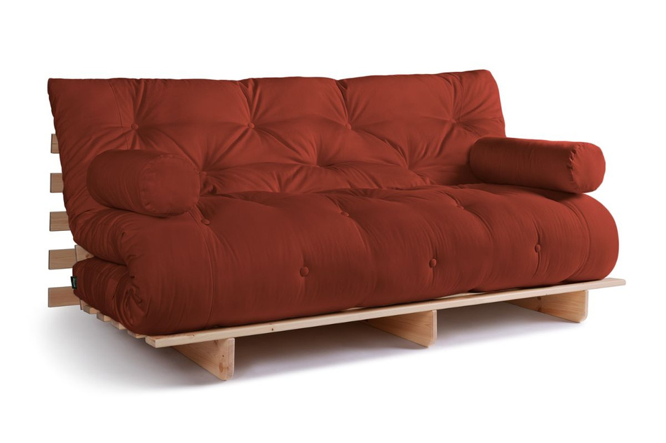 Slaapbank 180x200 - Slim Basic Classic - Pascall Futon Metselwerk