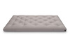 Matras 120x200 natural - Futon Pascall Slim Natural Grijs