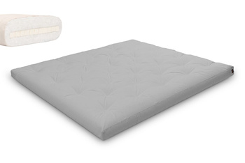 Matras 180x200 natuur met latex - Futon Pascall Slim Latex Dove Ash