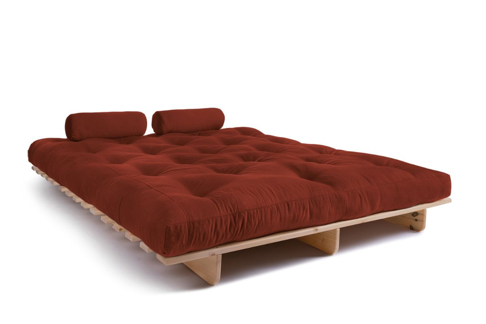 Opvouwbare bank 160x200 - Slim Comfort Classic - Pascall Futon Metselwerk