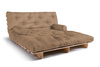 Slaapbank 180x200 - Slim Basic Classic - Pascall Futon Beige