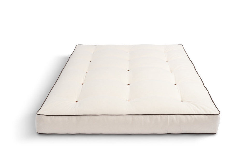 Matras 120x200 natuur met latex en 2x kokos - Futon Pascall Comfort Relax Hard Kedro Ecru