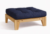 Poef Sakura - Pascall Futon Marineblauw