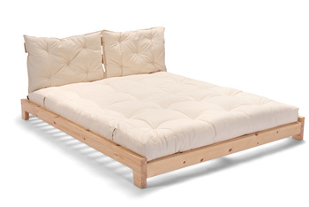 Pascall Houten bed 180x200 - Aisha Exclusive Natura