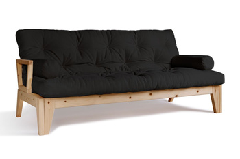 Slaapbank 200 cm - Sakura - Pascall Futon Zwart