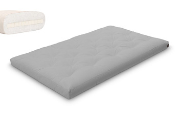 Matras 120x200 natuur met latex - Futon Pascall Slim Latex Dove Ash