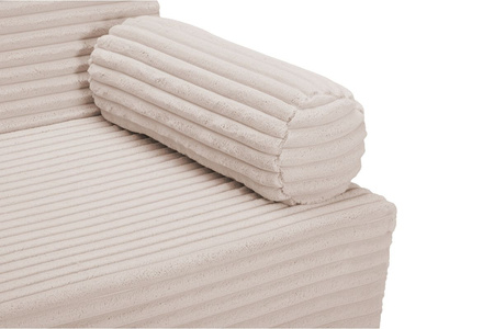 Sofa flexio 85x200 - Pascall - corduroy Beige