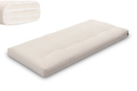 Matras 90x200 natuur met latex - Futon Pascall Comfort Trio Latex Ecru