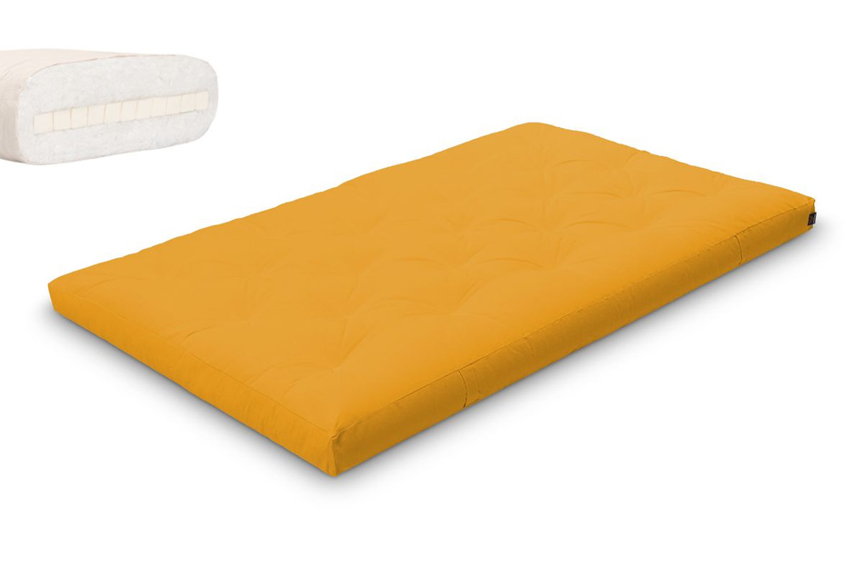 Matras 120x200 natuur met latex - Futon Pascall Slim Latex Honing