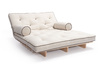 Slaapbank 120x200 - Slim Comfort Kedro Classic - Pascall Futon Linnen