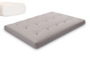 Matras 140x200 natuur - Futon Pascall Medium Natural Grijs