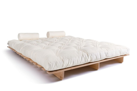 Slaapbank 180x200 - Slim Comfort Classic - Pascall Futon Ecru