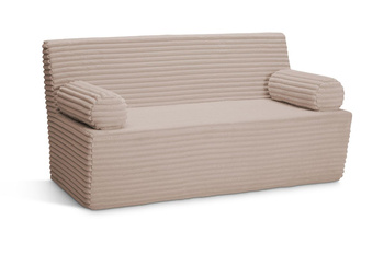 Sofa flexio 140x200 - Pascall - ribfluweel Beige