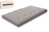 Matras 120x200 natuur met kokos en 2x latex - Futon Pascall Comfort Relax Grijs