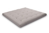 Futon Pascall Medium Coco - Matras 200x200 Grijs - naturel met kokos