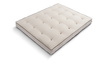 Matras 200x200 natuur met latex en 2x kokos - Futon Pascall Comfort Relax Hard Kedro Linnen
