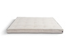 Matras 200x200 natuur met latex - Futon Pascall Medium Latex Kedro Linnen