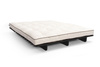 Slaapbank 120x200 - Slim Exclusive Kedro Black - Pascall Futon Ecru