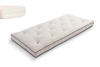 Matras 90x200 natuur met latex - Futon Pascall Slim Duo Latex Kedro Linnen