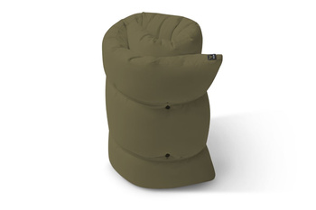 Futon Pascall Travel Natural - Matras 120x200 Khaki - naturel
