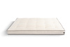Matras 140x200 natuur met latex - Futon Pascall Medium Duo Latex Kedro Ecru