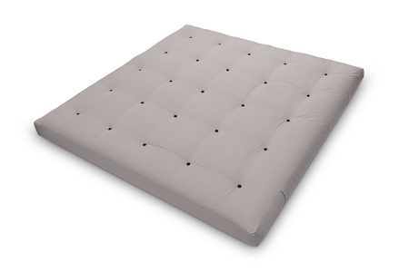 Matras 200x200 naturel - Futon Pascall Comfort Natural Grijs