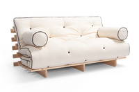 Opvouwbare bank 160x200 - Slim Exclusive Kedro Classic - Pascall Futon Ecru
