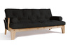 Slaapbank 200 cm - Sakura - Pascall Futon Zwart