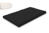 Matras 120x200 naturel - Futon Pascall Slim Natural Zwart