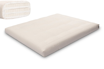 Matras 160x200 natuur met latex - Futon Pascall Comfort Trio Latex Ecru