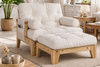 Fauteuil Sakura - Pascall Futon Zwart